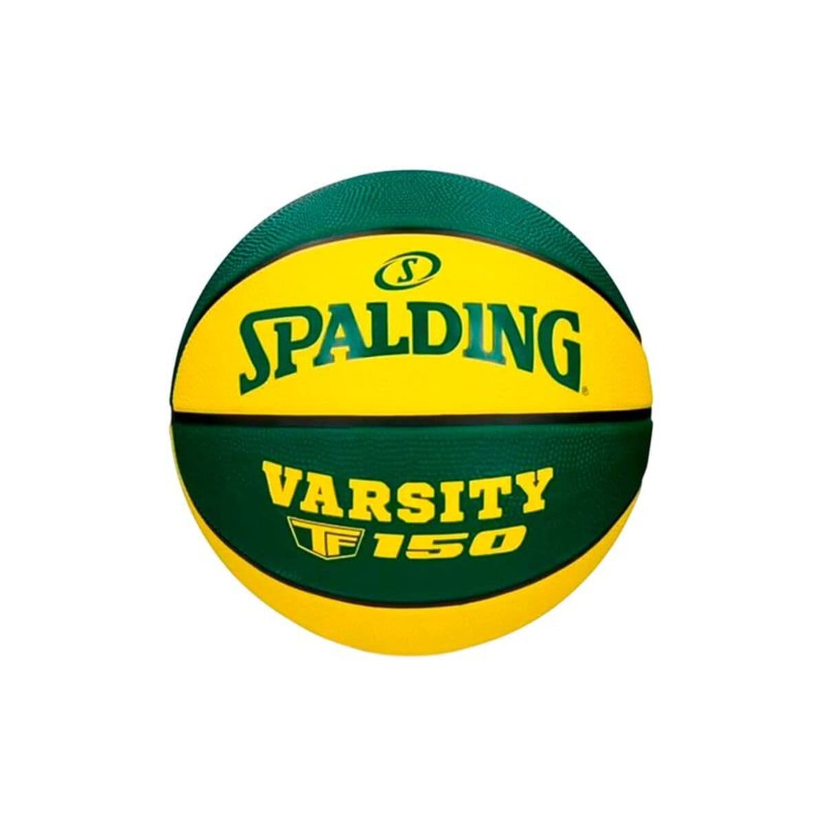 Pallone da Basket Spalding Varsity Tf-150 Sz7 Oliva 7 Gomma (Taglia 7)