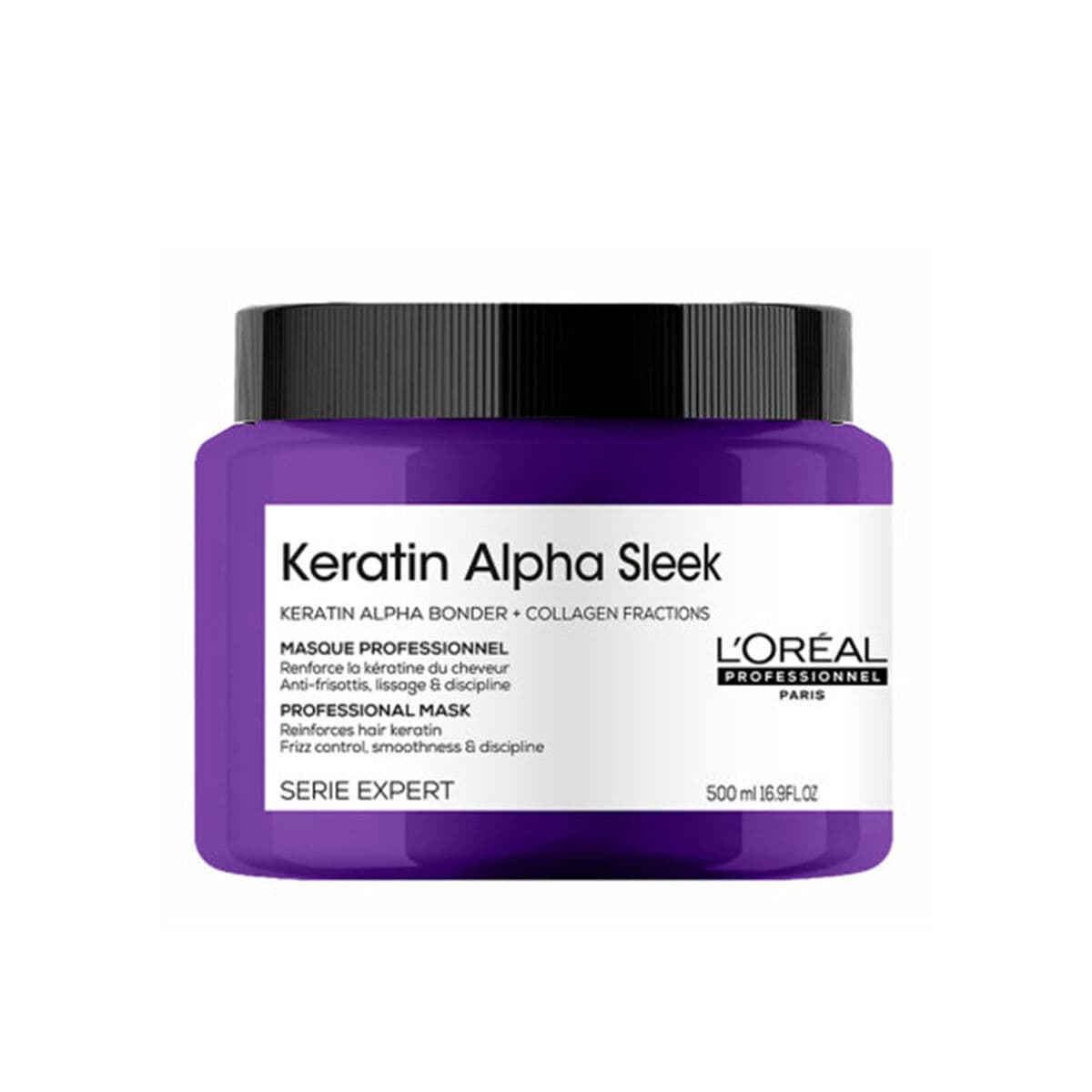 Maschera per Capelli L'Oreal Professionnel Paris KERATIN ALPHA SLEEK 500 ml