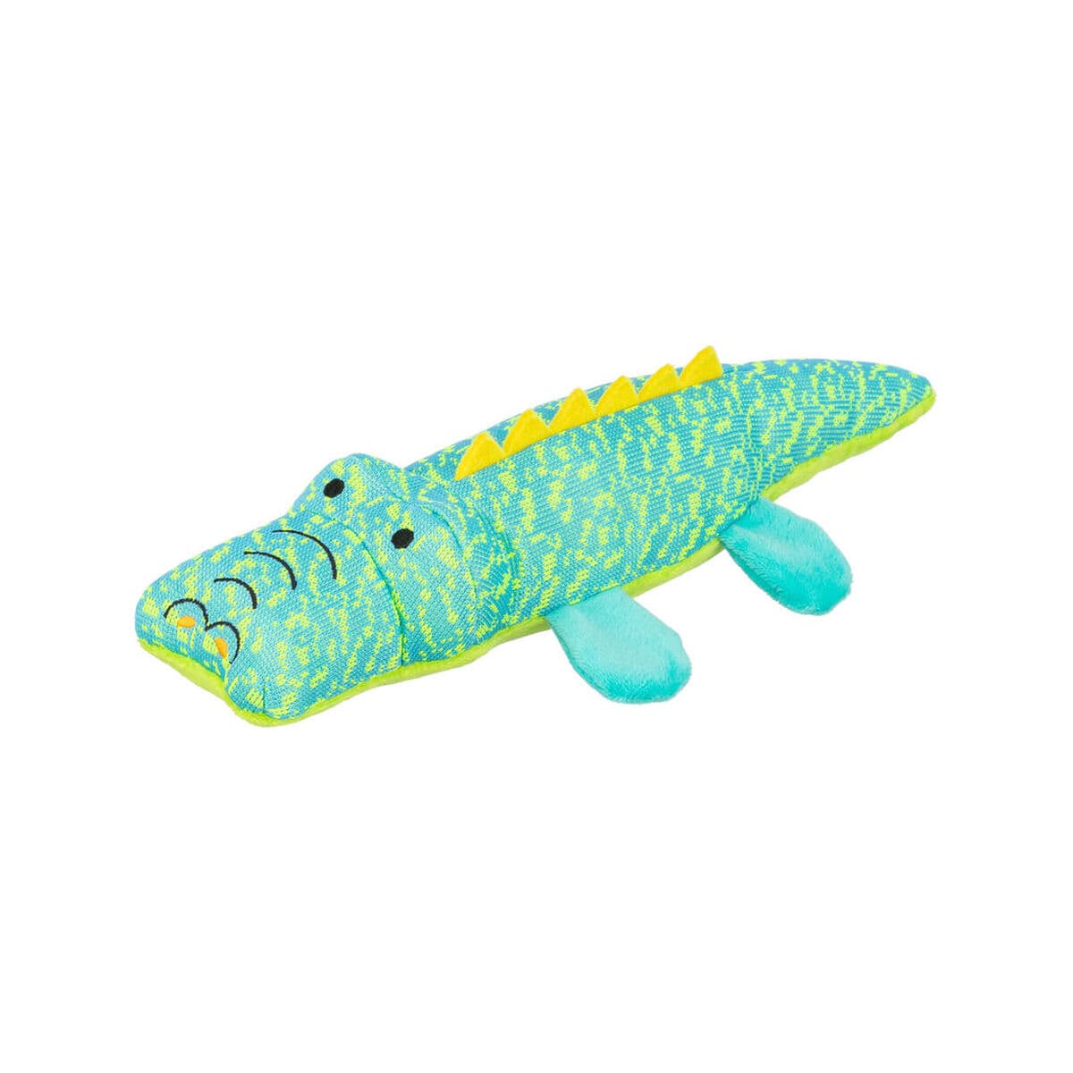 Peluche per cani Trixie Turchese Coccodrillo 33 cm Stoffa
