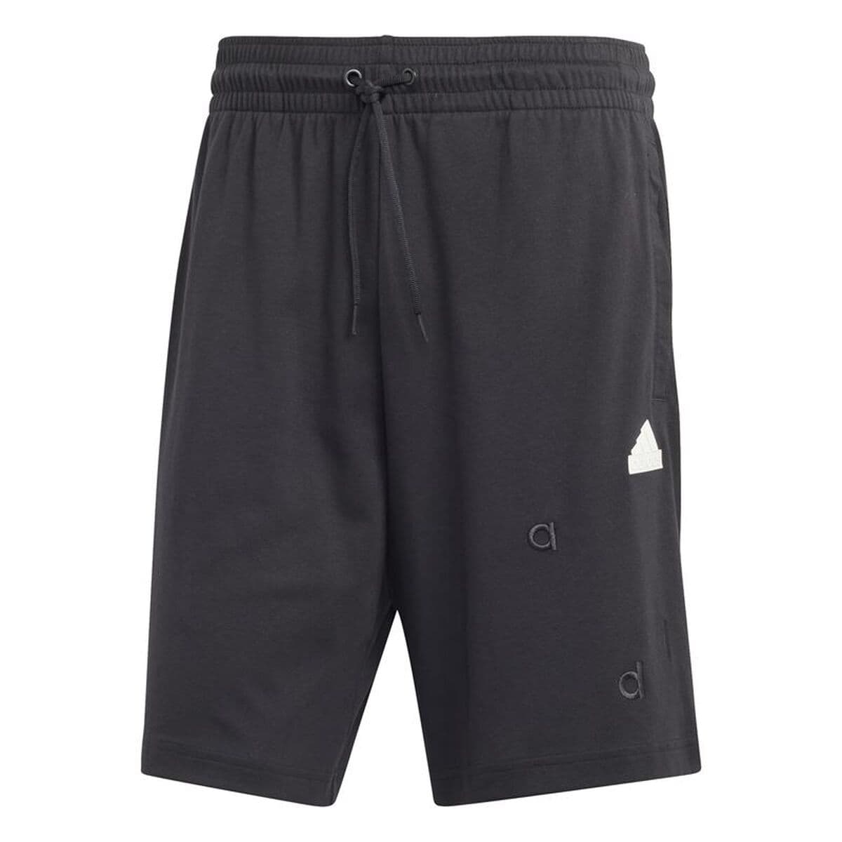 Pantaloni Corti Sportivi da Uomo Adidas Bl Ih Shrt Q1 Nero