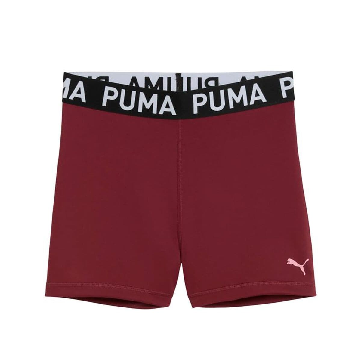 Leggings Sportivo da Donna Puma W Strong Rosso Scuro