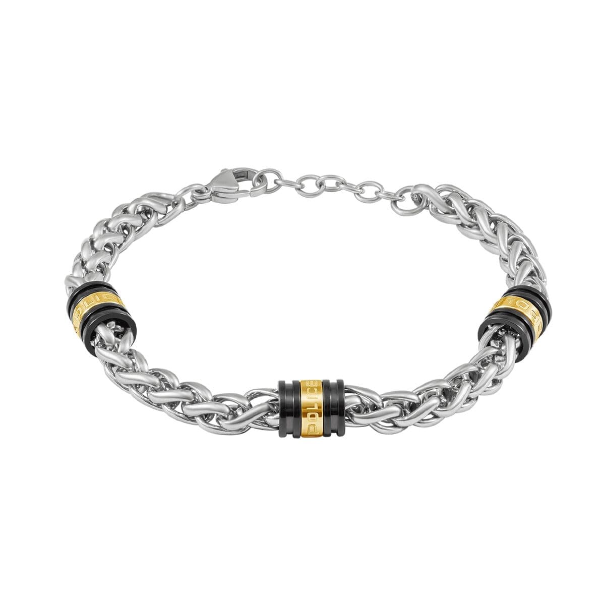 Bracciale Uomo Police PEAGB0078202 Argentato