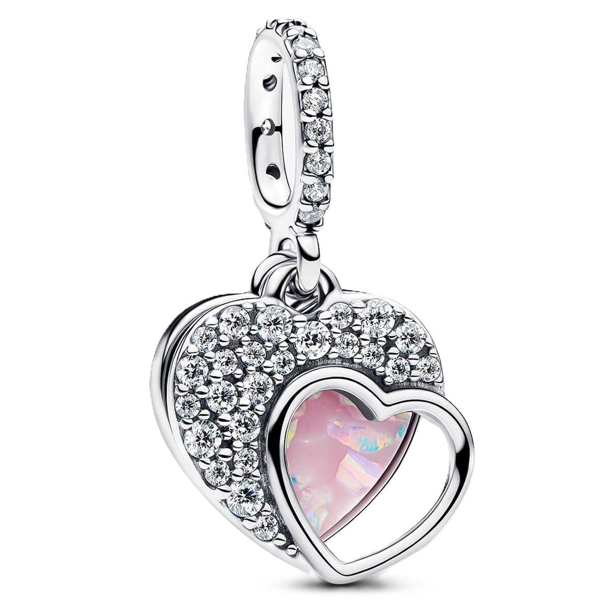 Perlina Donna Pandora 794456C01 Rosa Argentato