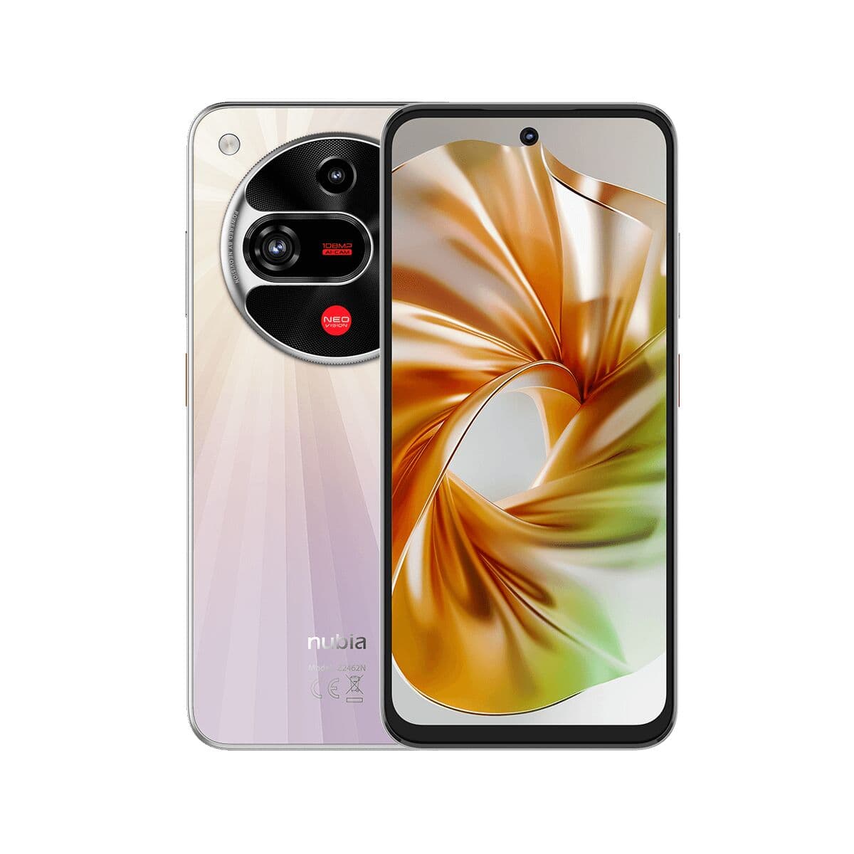 Smartphone ZTE Nubia Focus 2 8 GB RAM 256 GB 6,7" Unisoc Bianco