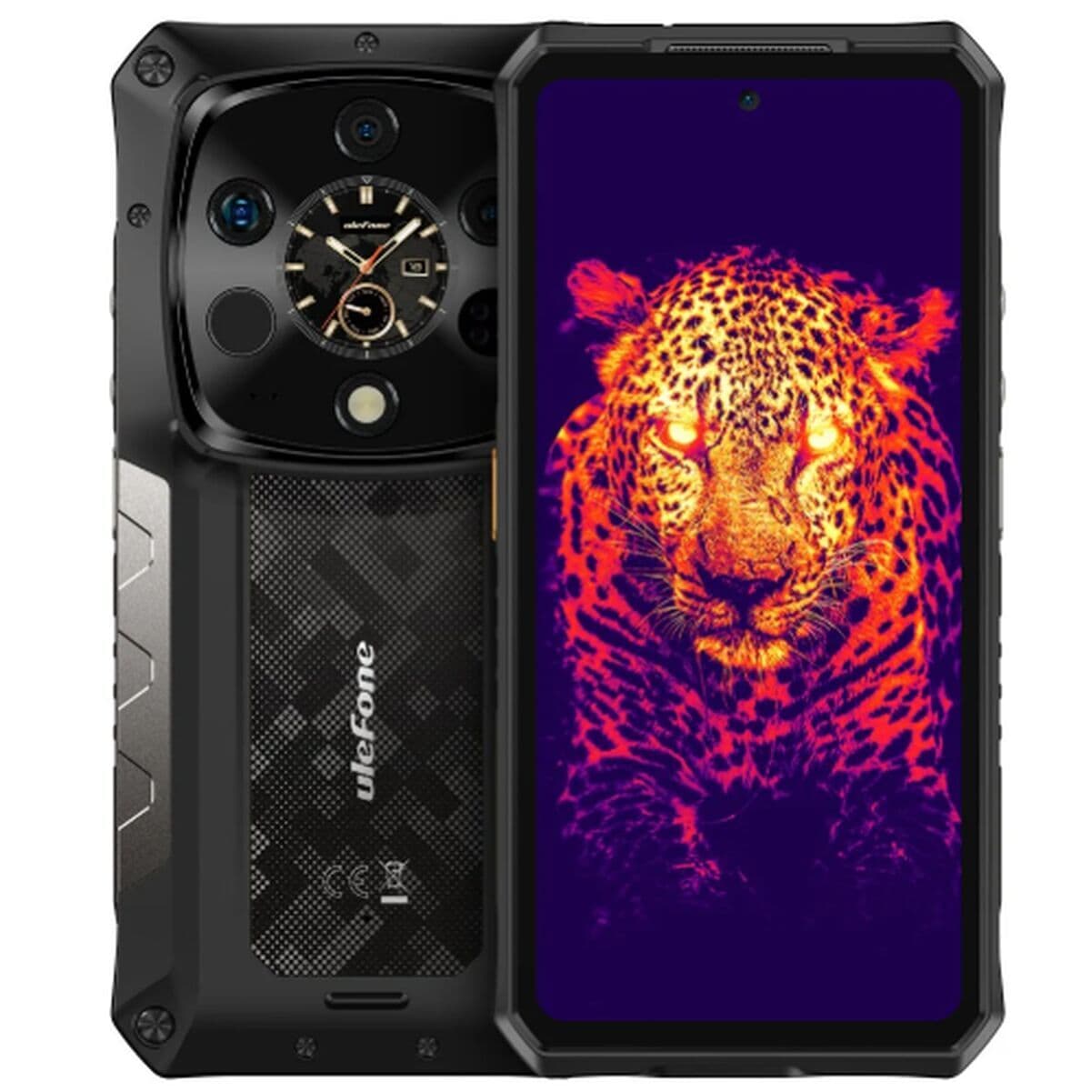 Smartphone Ulefone ARMOR 28 ULTRA THERMAL VERSION 6,67" 16 GB RAM 1 TB 512 GB Nero