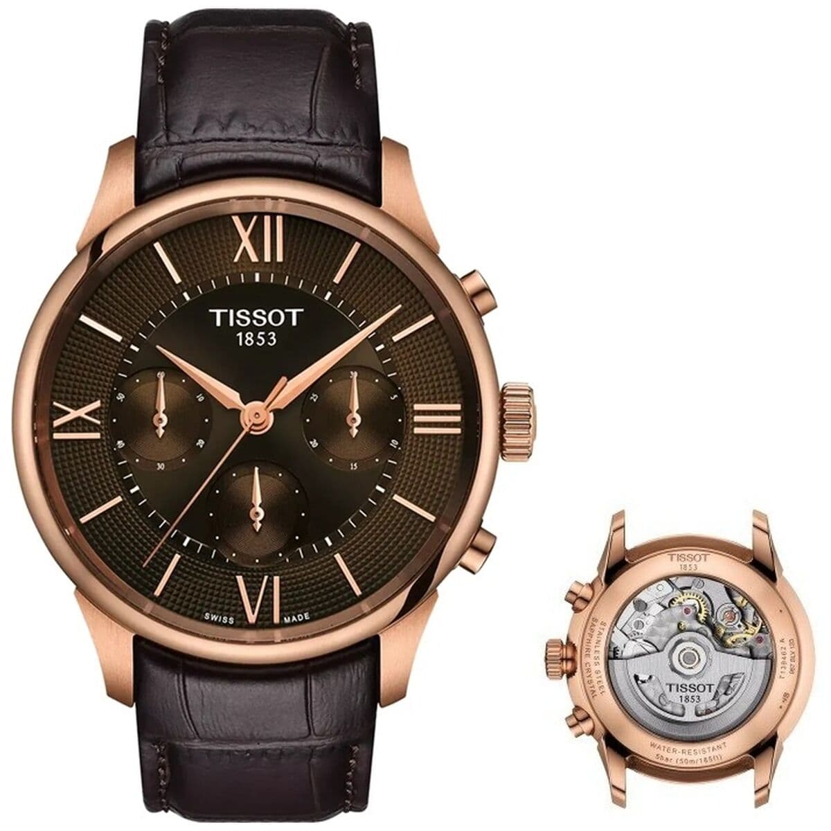 Orologio Uomo Tissot CHEMIN DES TOURELLES POWERMATIC 80