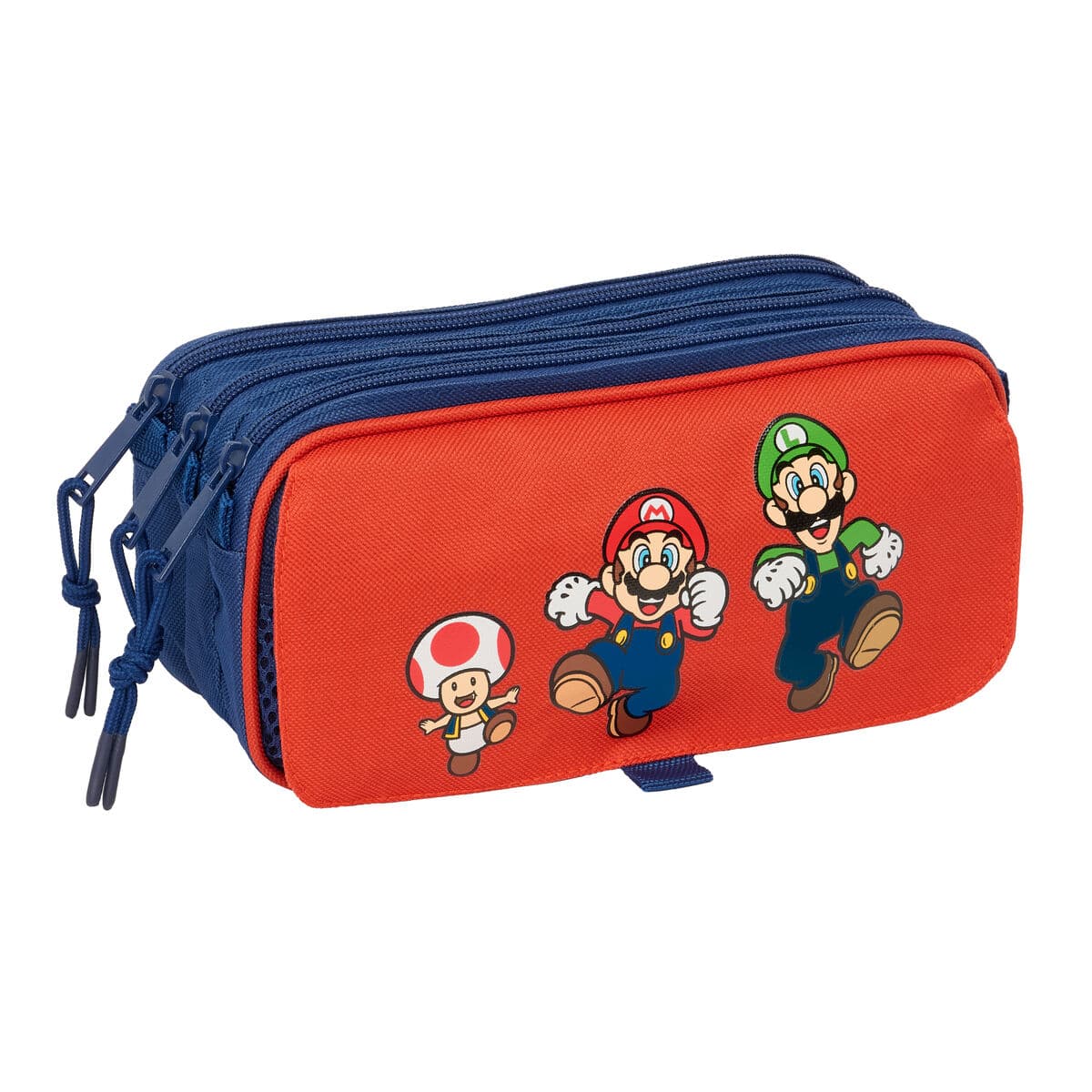 Necessaire Super Mario Mamma mia Rosso Blu Marino 21,5 x 10 x 8 cm