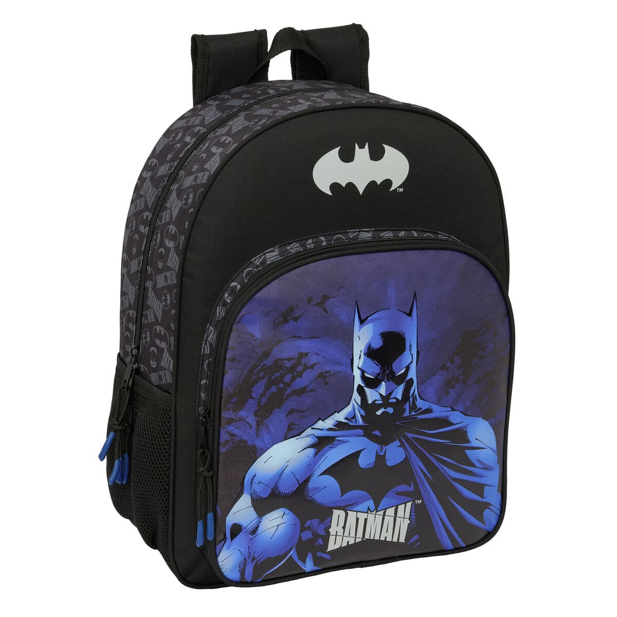 Zaino Scuola Batman Nero 33 x 42 x 14 cm