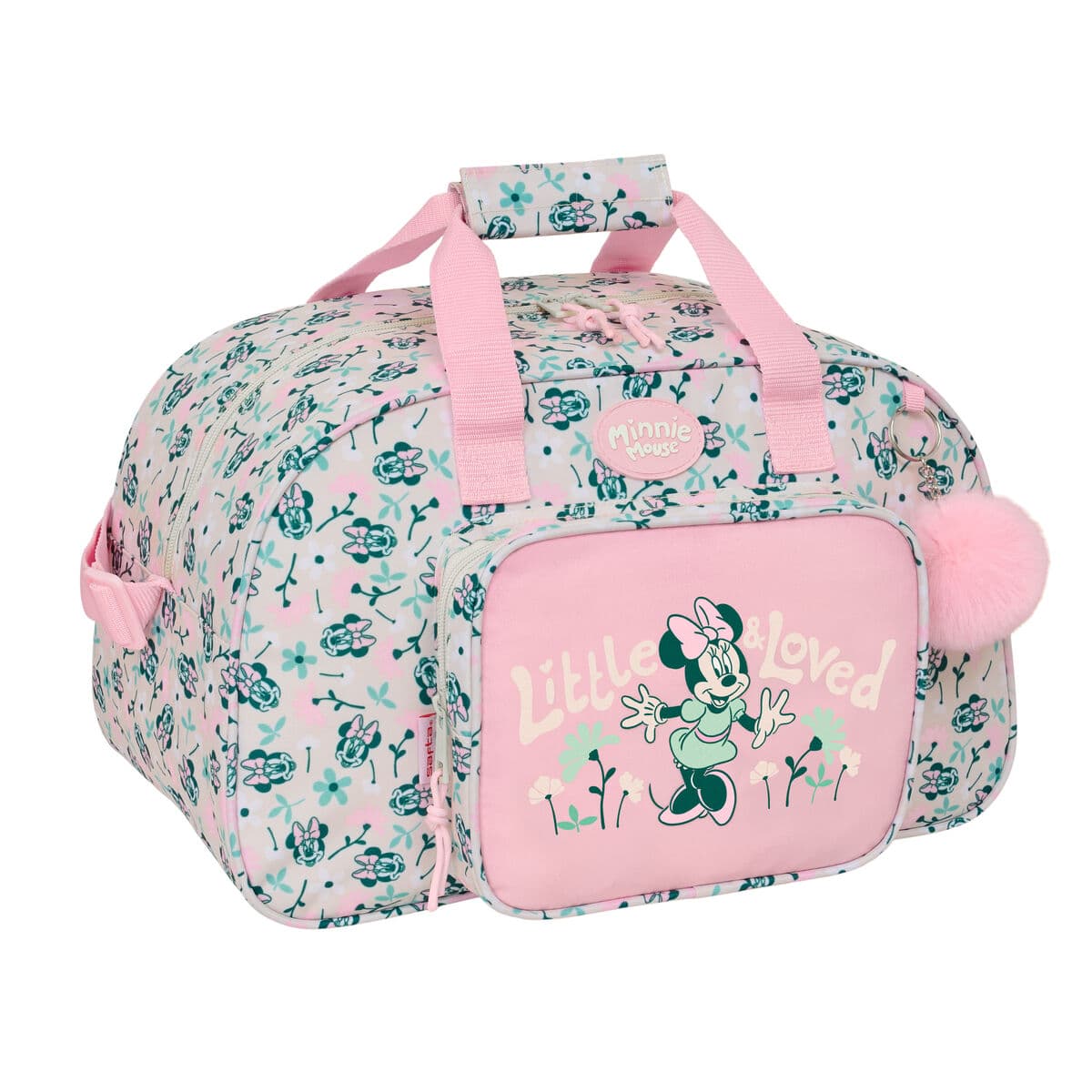 Borsa da Palestra Minnie Mouse Minty Rosa 40 x 24 x 23 cm