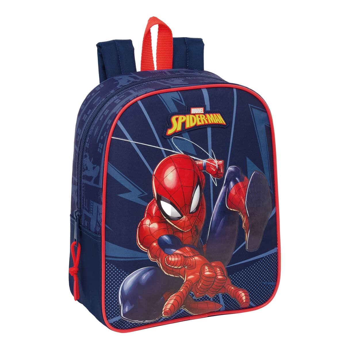 Zaino Scuola Spider-Man Azzurro 22 x 27 x 10 cm