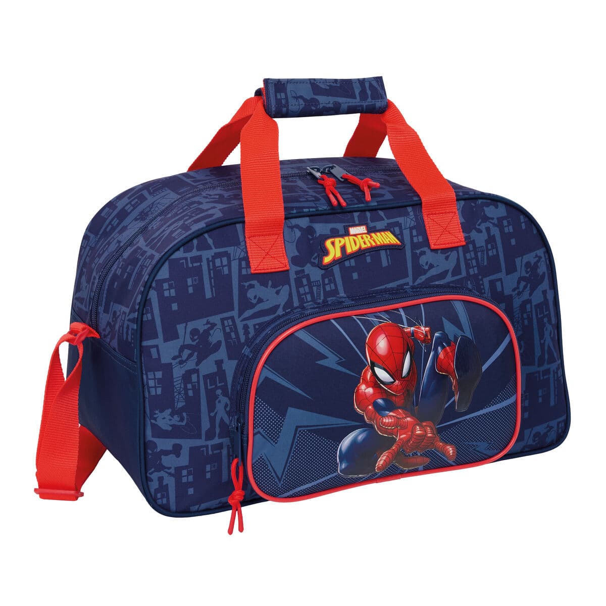 Borsa da Palestra Spider-Man Azzurro 40 x 24 x 23 cm
