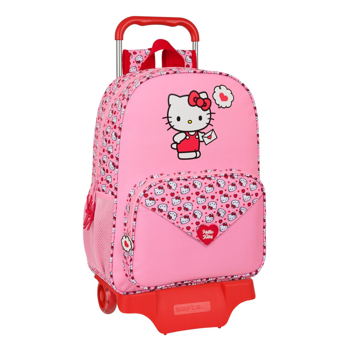 Zaino Scuola Hello Kitty Rosa 33 x 42 x 14 cm