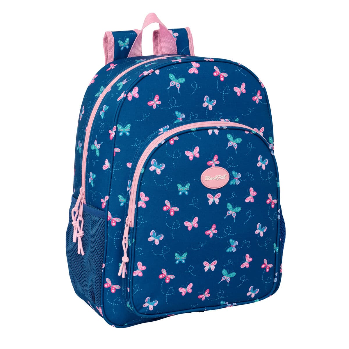 Zaino Scuola BlackFit8 Mariposas Multicolore 33 x 42 x 14 cm