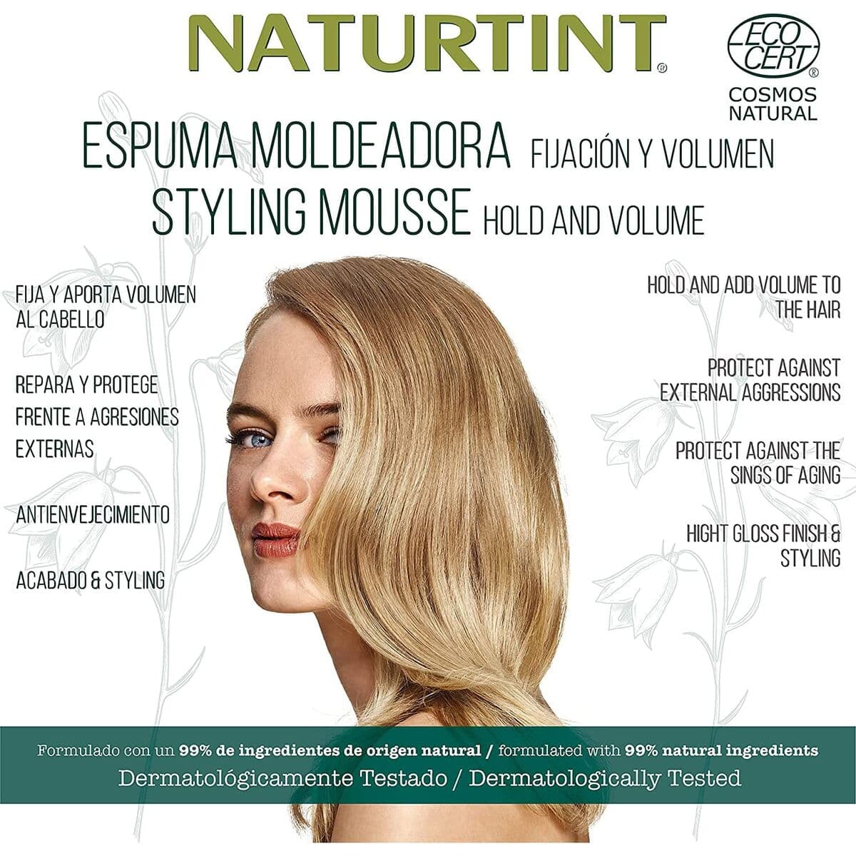 Maschera per Capelli Naturtint STYLING 125 ml
