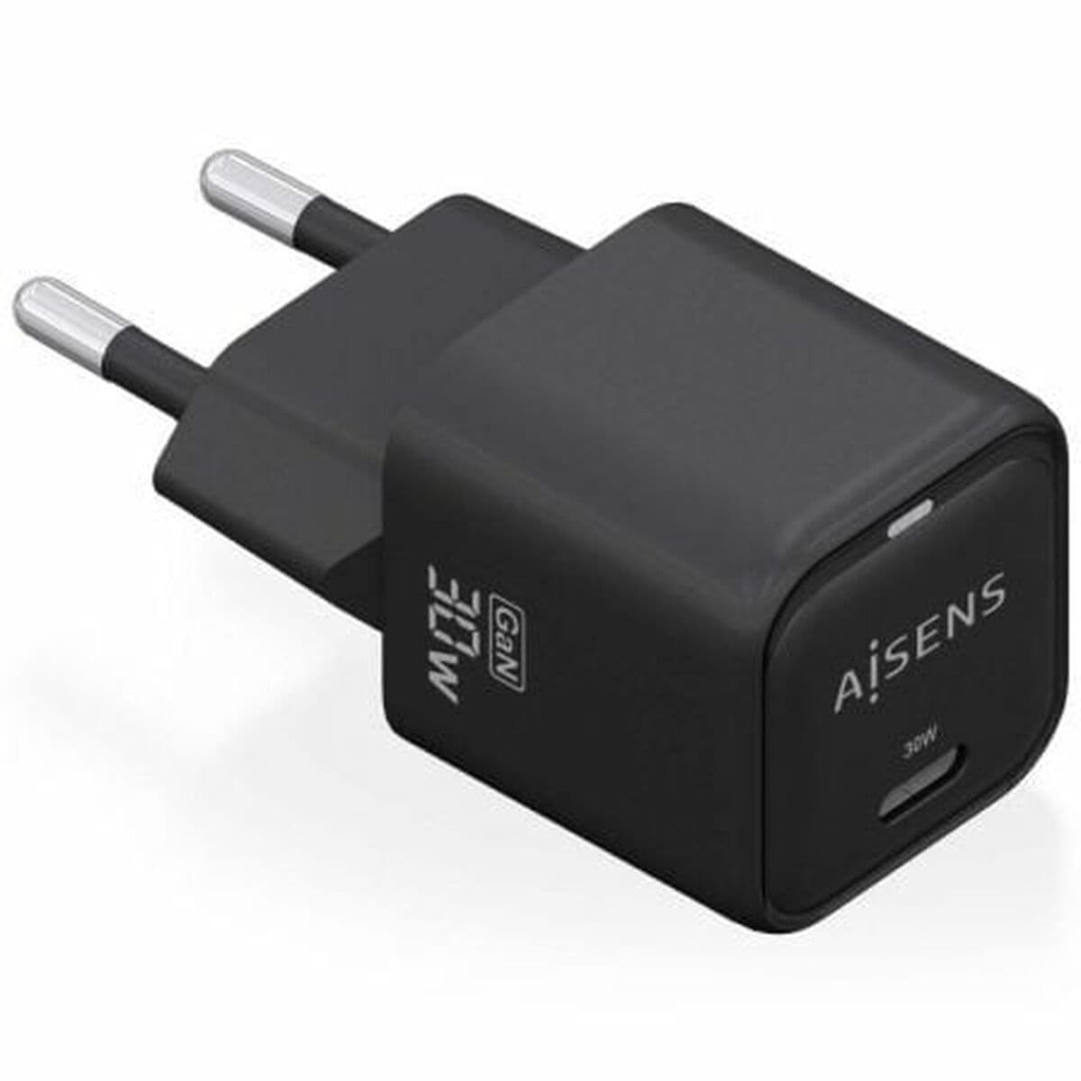 Caricabatterie da Parete Aisens ASCH-30W1P019-BK Nero Multicolore 33 W
