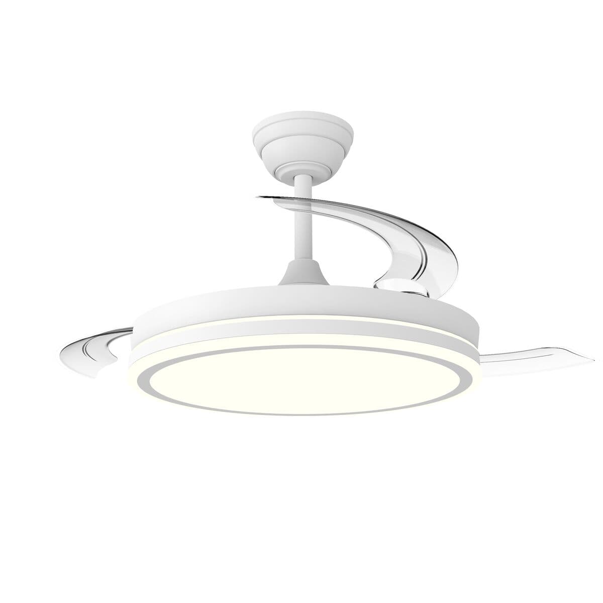 Ventilatore da Soffitto CristalRecord 85-100-42-000 Bianco