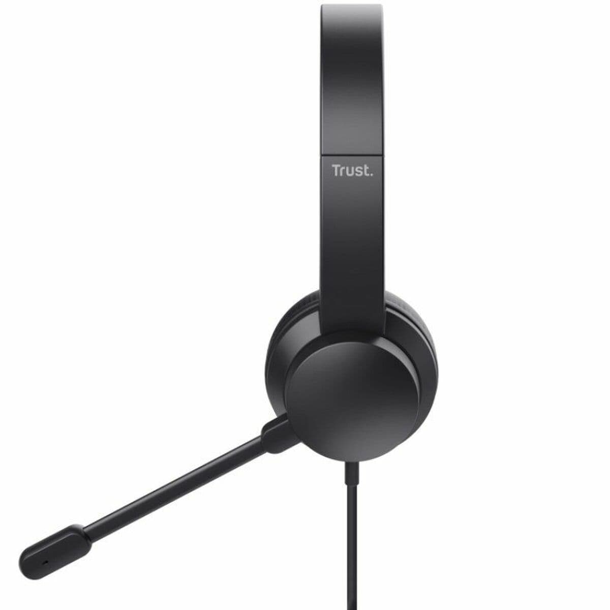 Auricolari con Microfono Trust HS-201 Nero