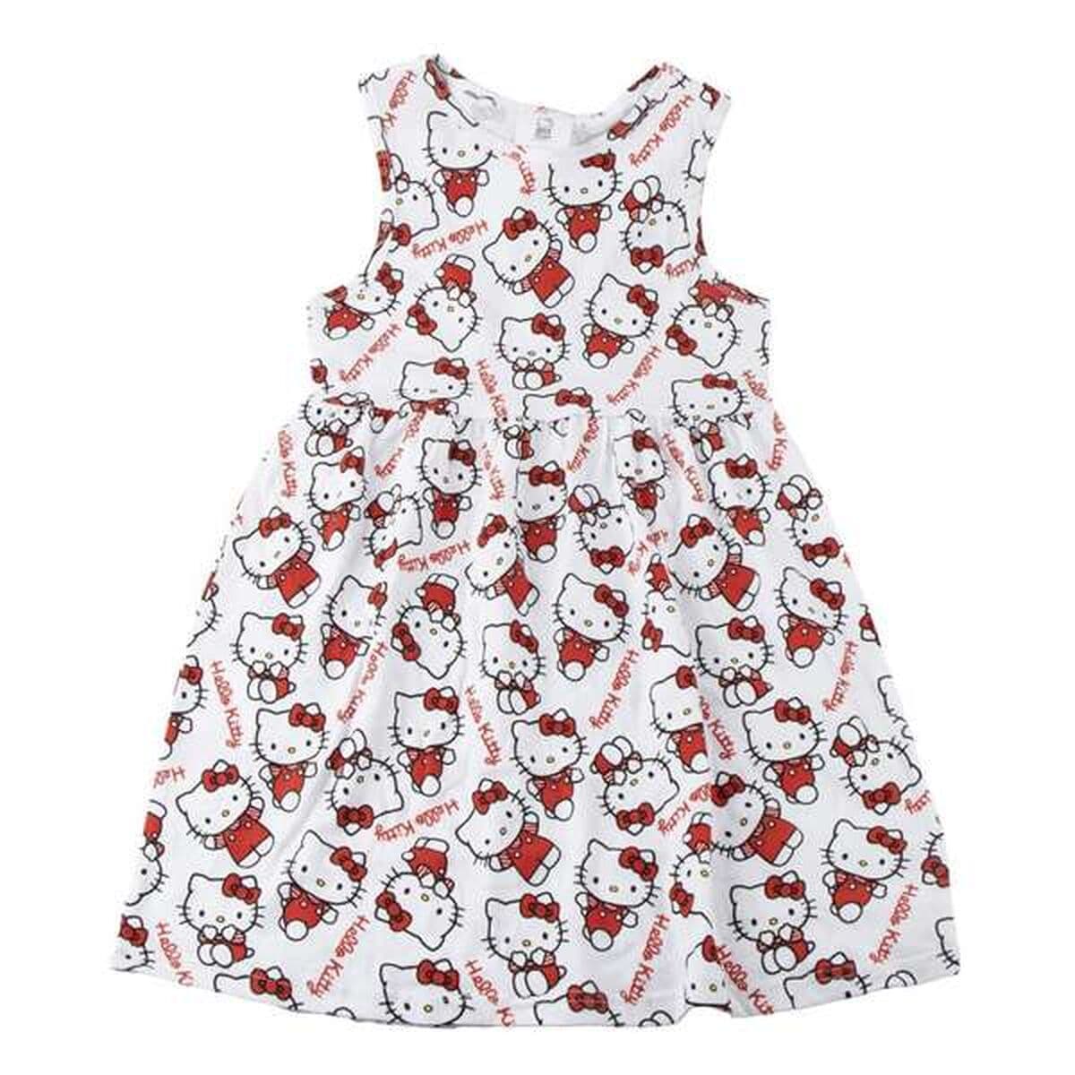 Vestito Hello Kitty Bianco