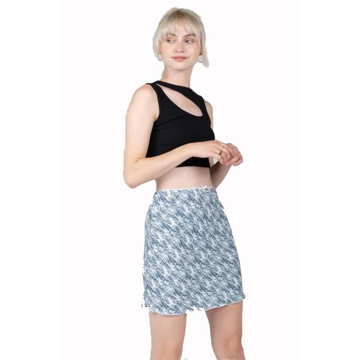 Maglia Smanicata da Donna 24COLOURS Nero