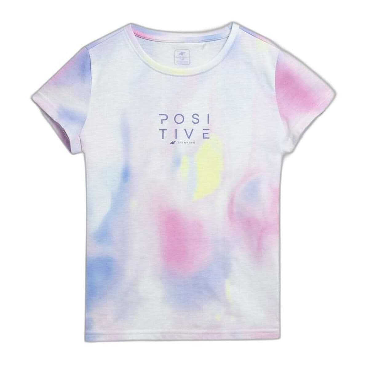 Maglia a Maniche Corte per Bambini 4F F382 Bianco