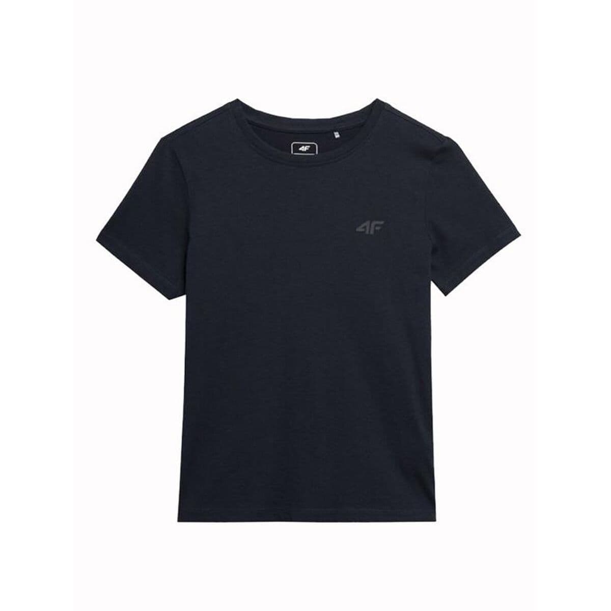 Maglia a Maniche Corte per Bambini 4F M291 Nero