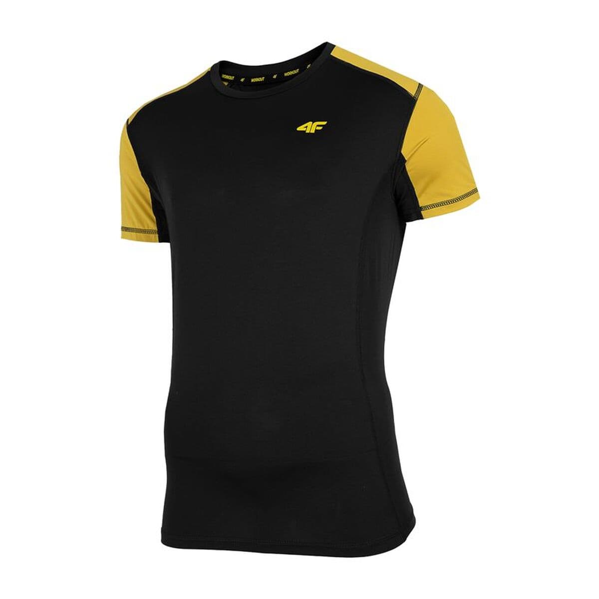 Maglia a Maniche Corte Uomo 4F Nero
