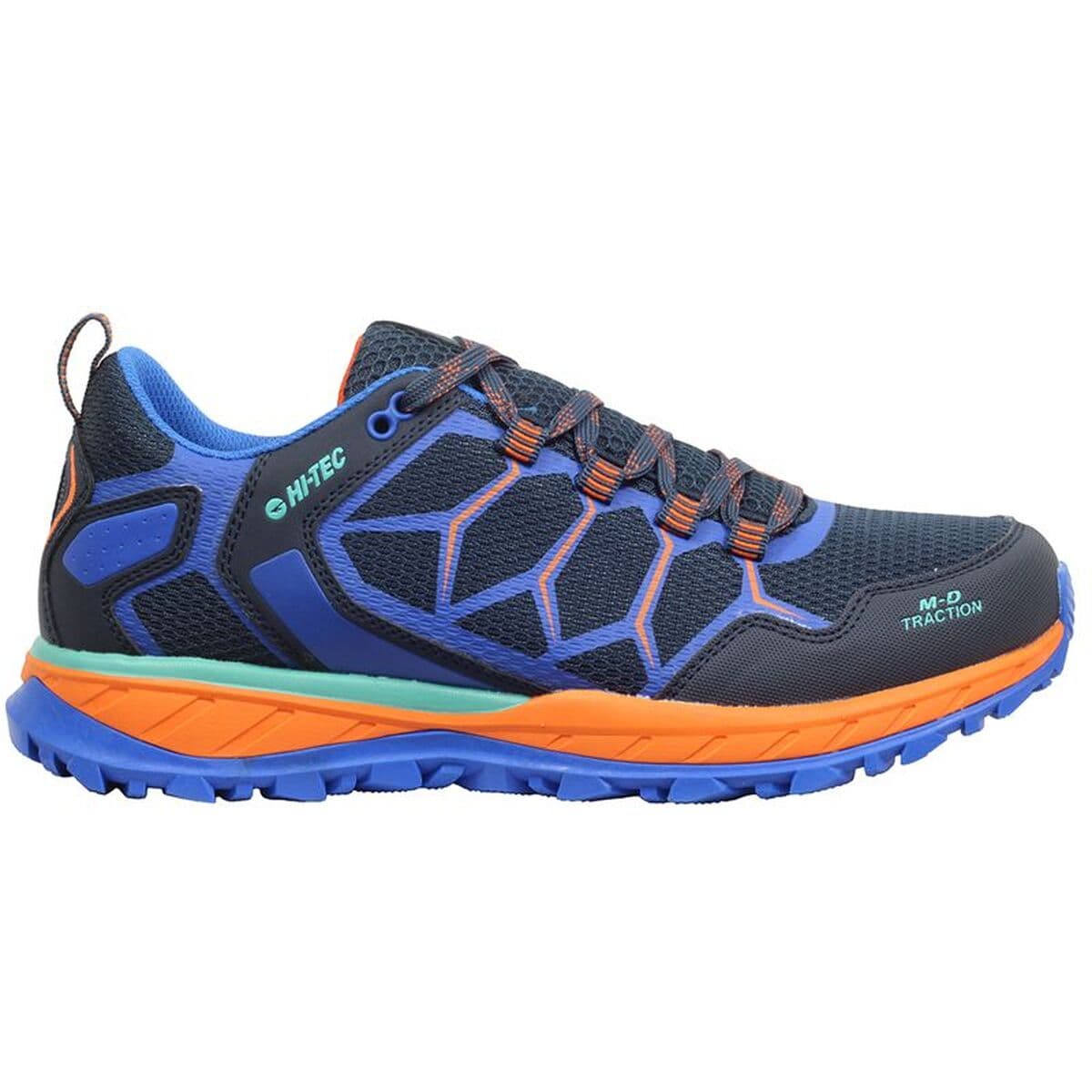 Scarpe da Uomo per Camminare Hi-Tec Ultra Terra Azzurro Nero
