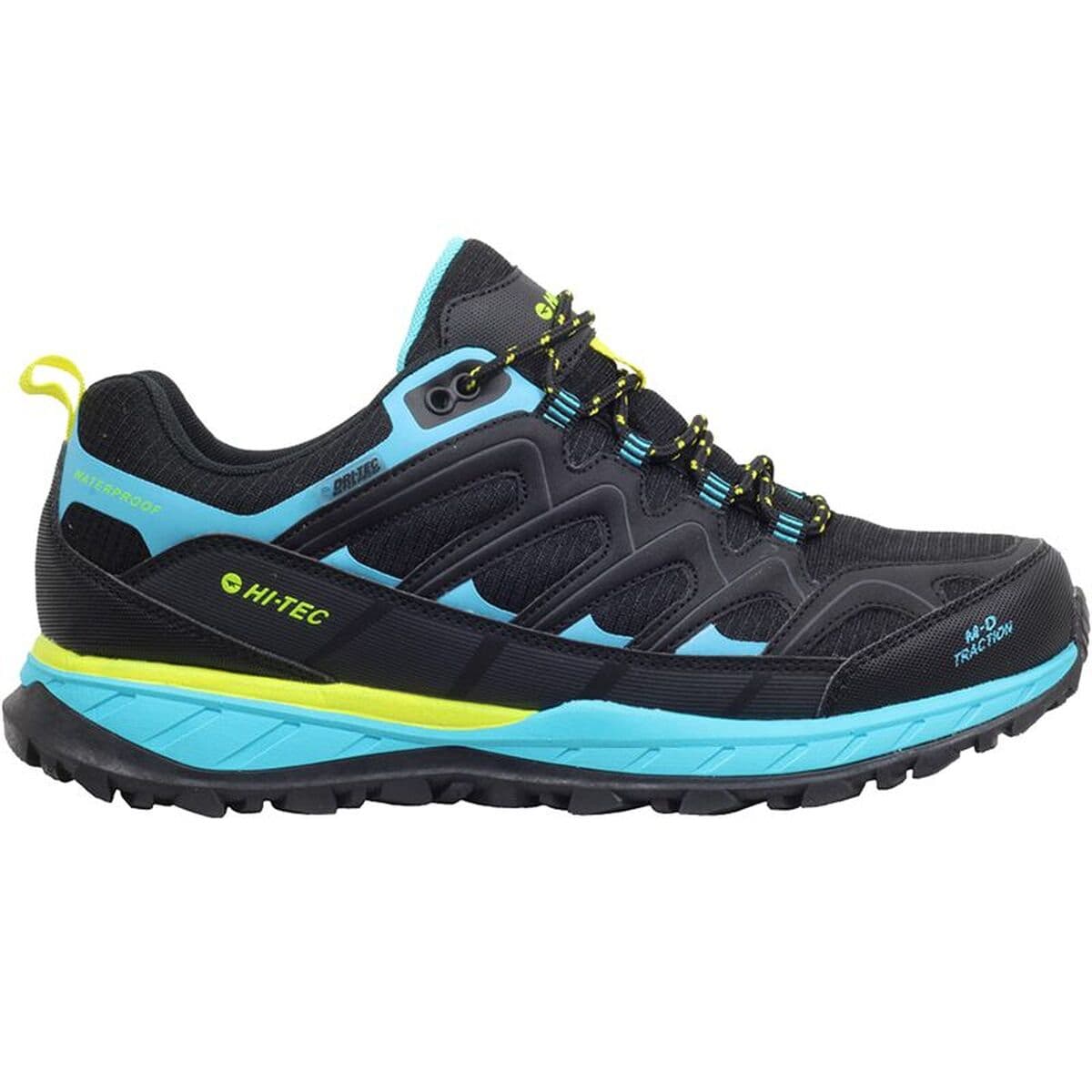 Scarpe da Uomo per Camminare Hi-Tec Lander Low Nero