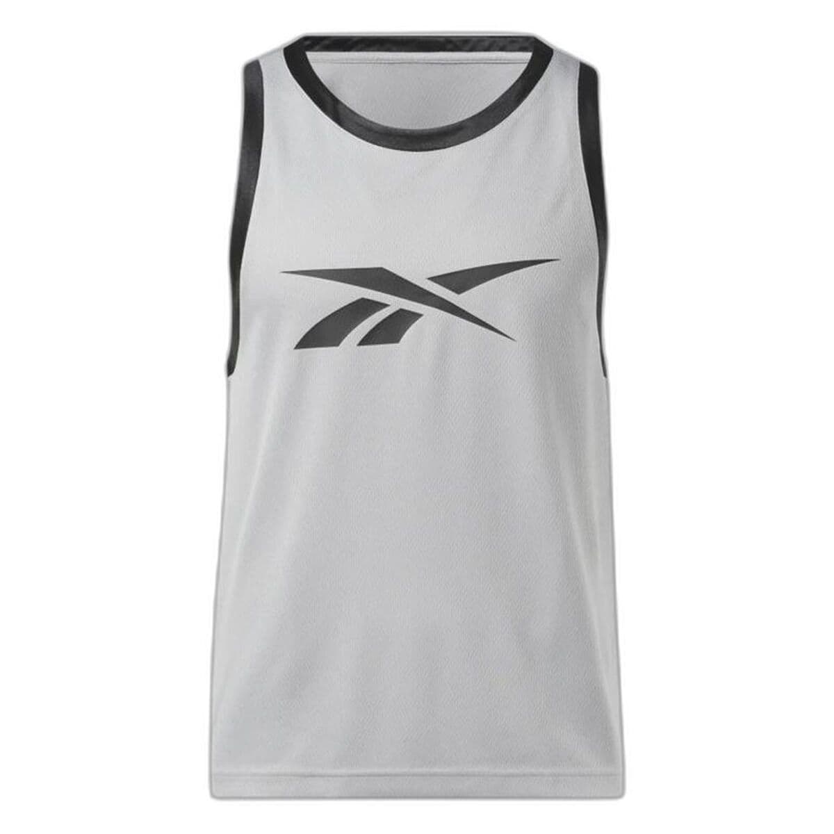 Maglia da basket Reebok Basketball Mesh Grigio chiaro