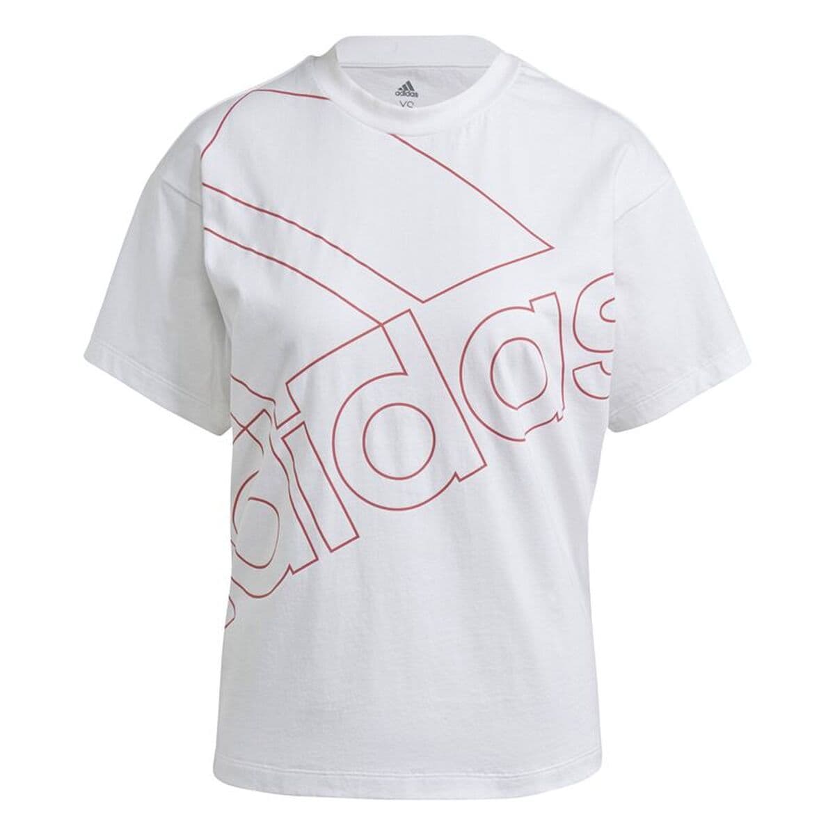 Maglia a Maniche Corte Uomo Adidas Giant Logo Bianco