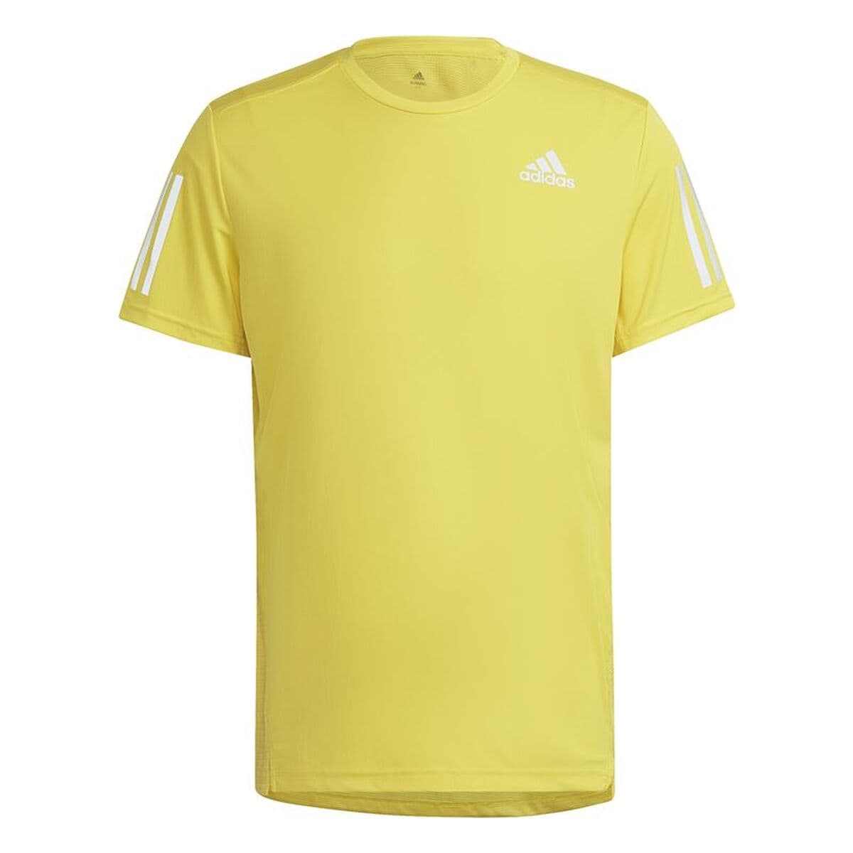 Maglia a Maniche Corte Uomo Adidas Giallo