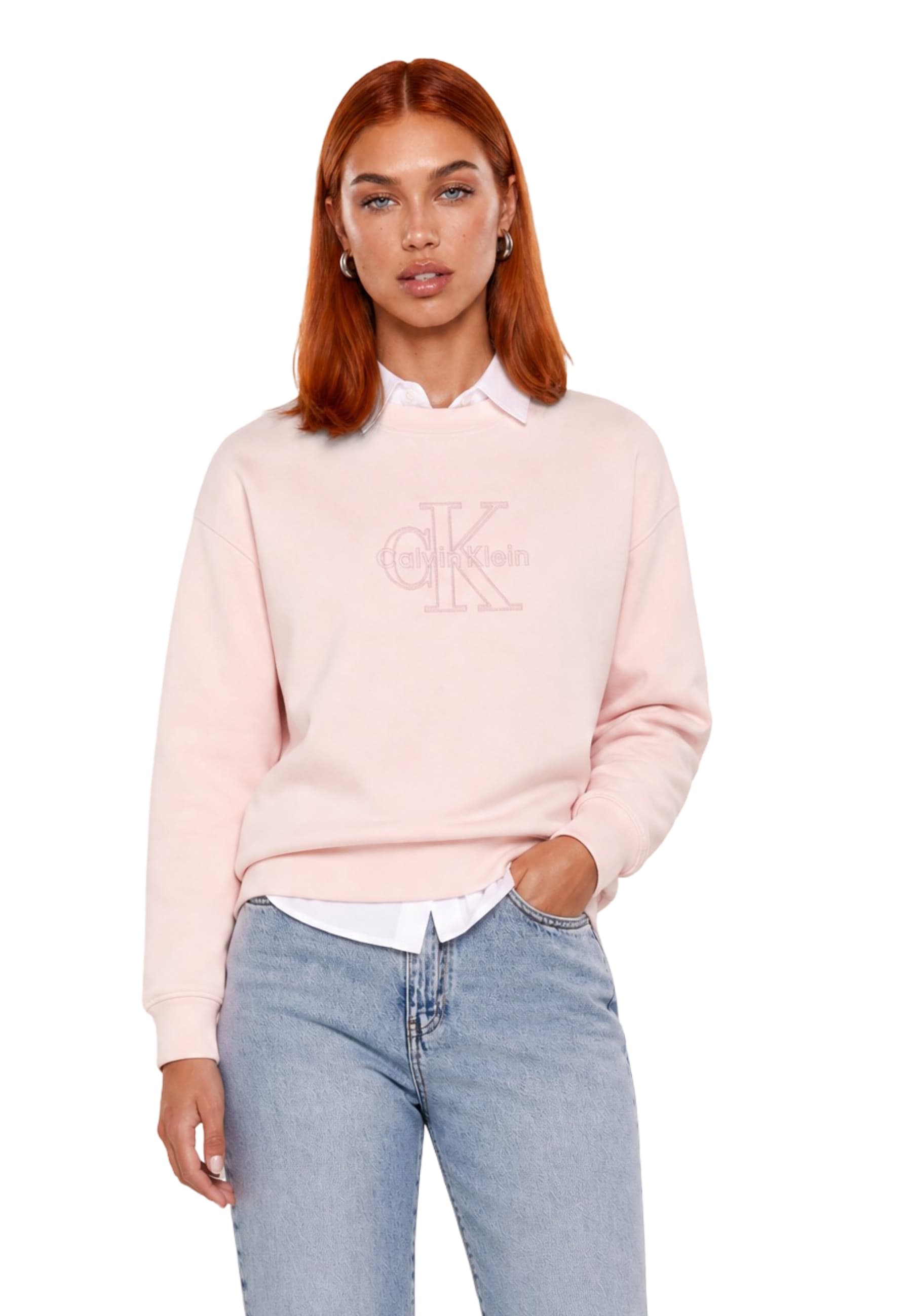 Calvin Klein Jeans Felpa Donna