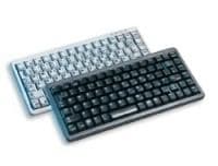 Cherry G84-4100LCAUS Kompakttastatur USB + PS/2 Grau