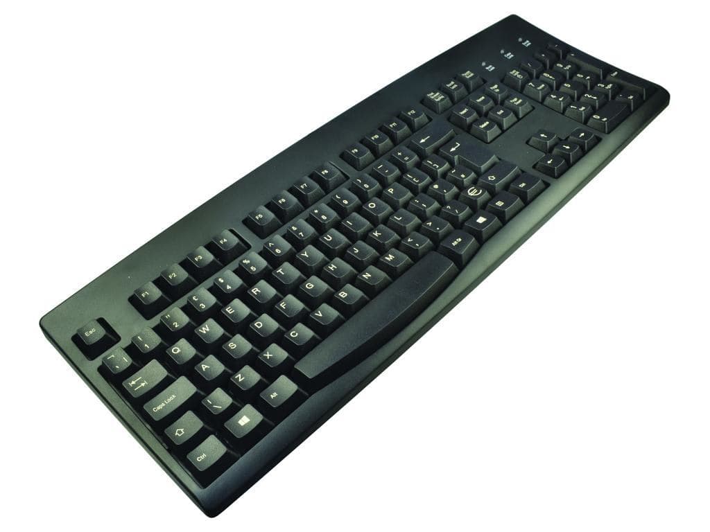 2-Power KEY1001BE USB-Tastatur Belgisches Layout 105 Tasten