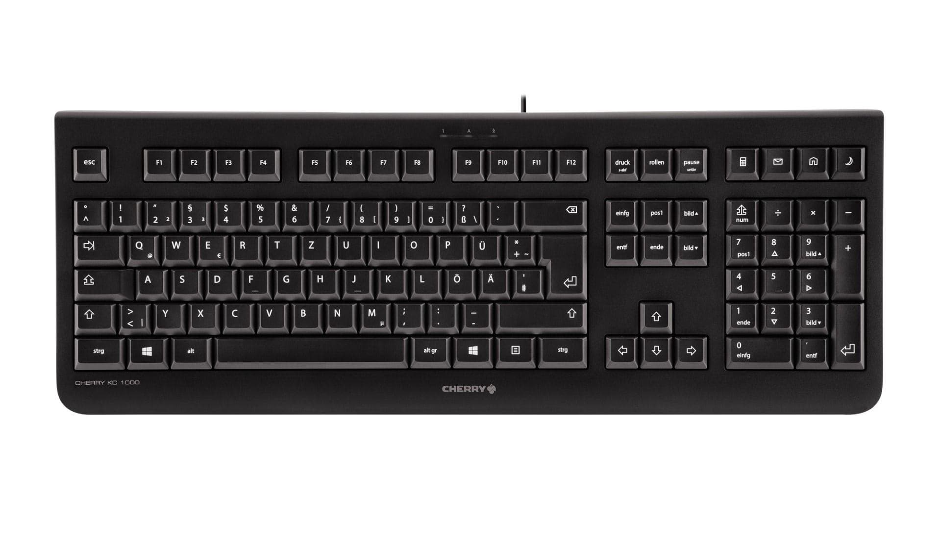 CHERRY KC 1000 Gaming-Tastatur USB Schwarz