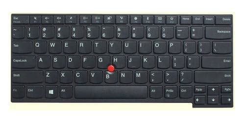 Lenovo 01AX586 Laptop-Tastatur mit Hintergrundbeleuchtung und italienischem Layout