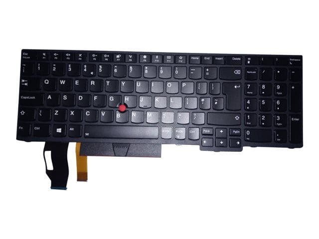Lenovo COMO NM Keyboard Backlit Black UK
