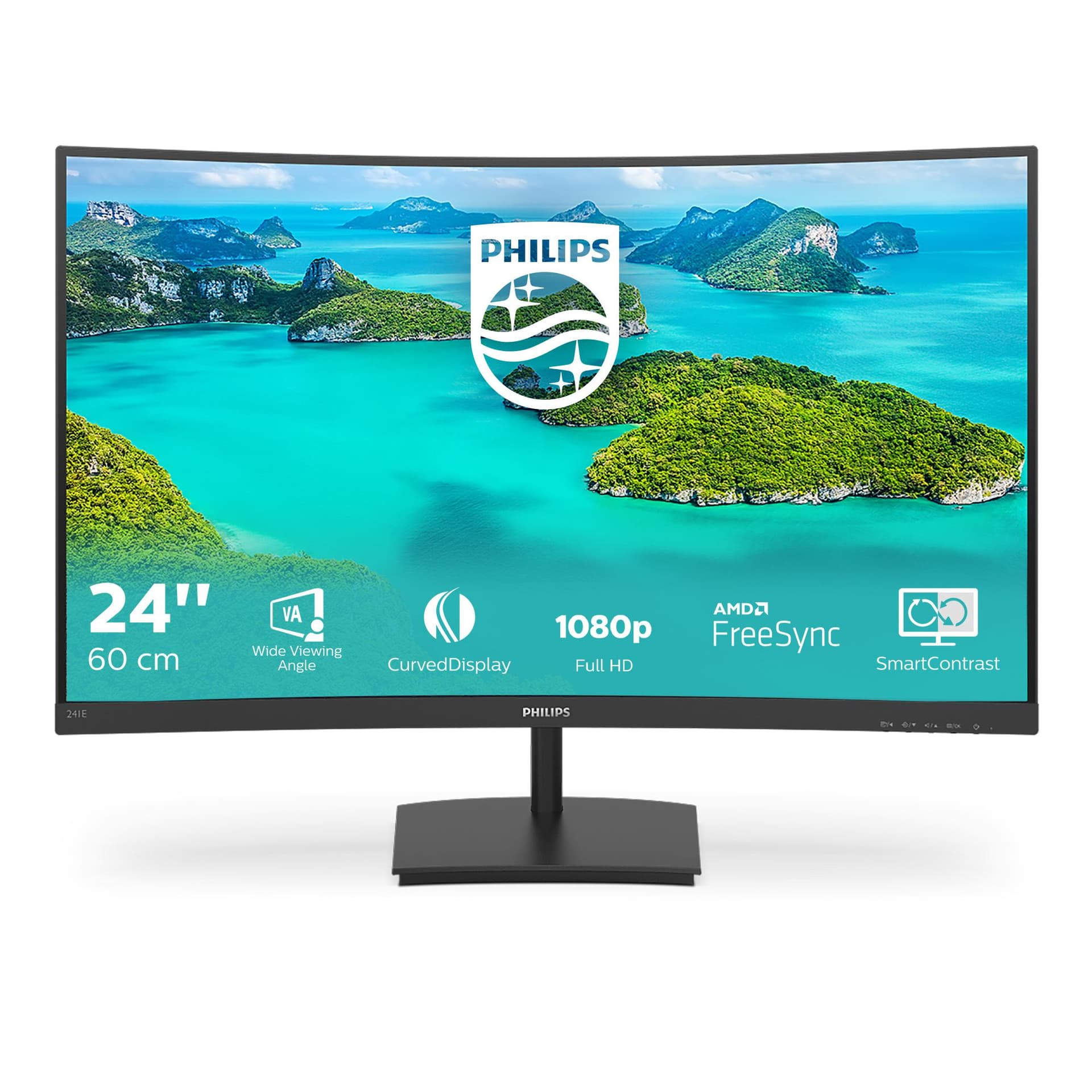 Philips E Line 241E1SCA Monitor 24" Full HD