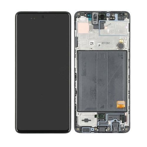 Samsung Galaxy A51 (A515) Display AMOLED con Telaio - Service Pack GH82-21669A