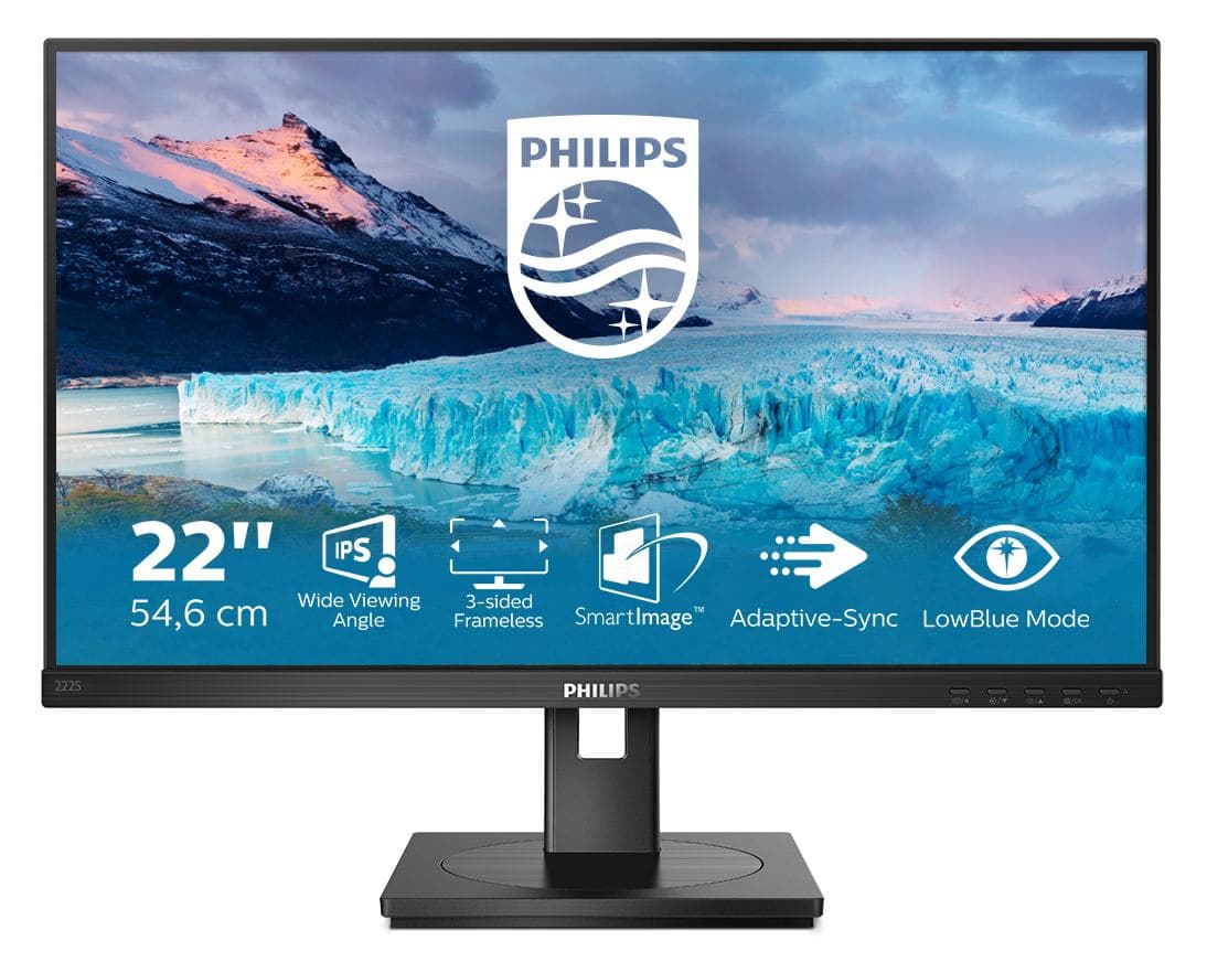 Philips S Line 222S1AE 21.5" Full HD Monitor