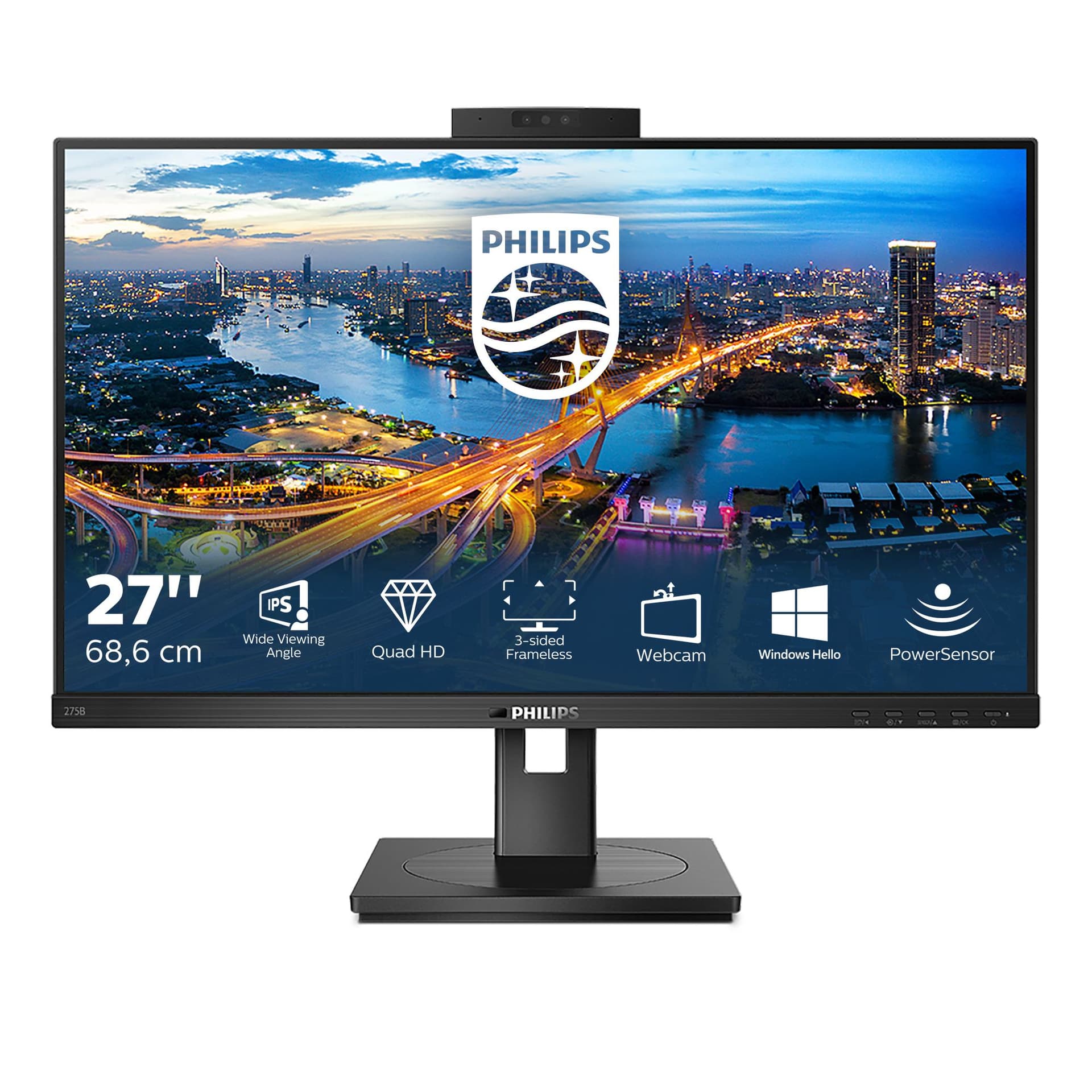 Philips B Line 275B1H Monitor 27" QHD