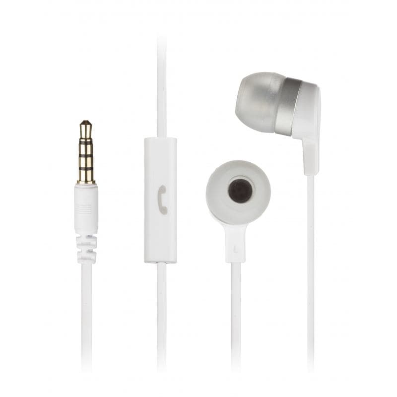 KitSound Mini Kabelgebundener In-Ear-Kopfhörer Weiß