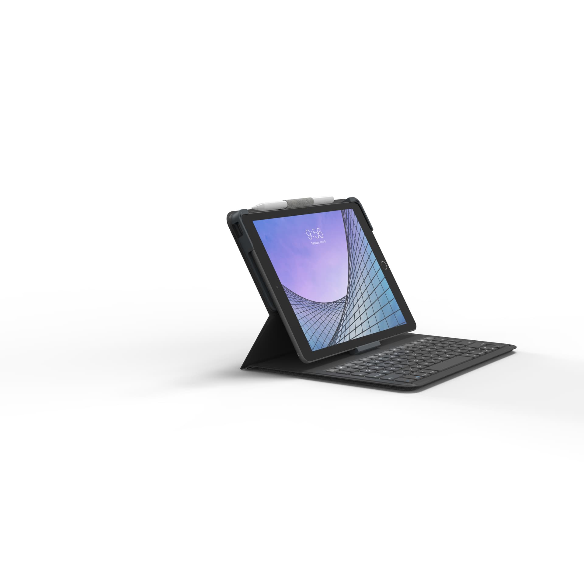 ZAGG Messenger Folio 2 German Bluetooth Charcoal