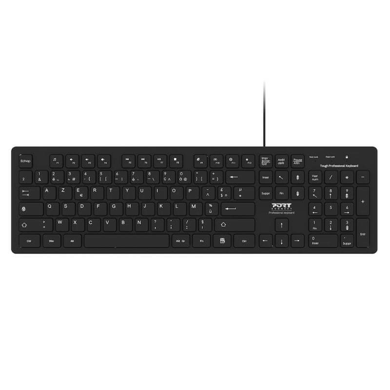 Port Designs 900752 Tastiera Universale USB QWERTY UK Nero