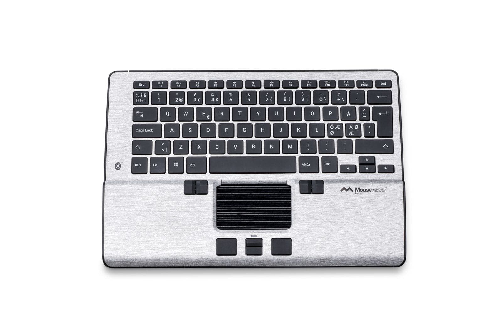 Mousetrapper Alpha - Keyboard with integrated mouse