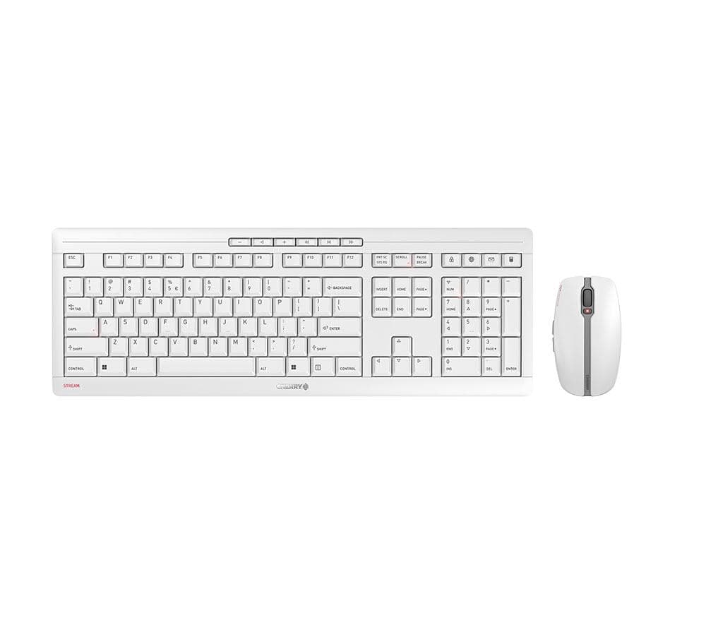 CHERRY Stream Desktop Recharge - Wireless Tastatur- und Mausset
