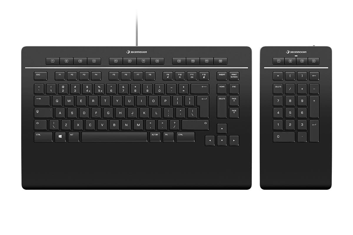 3Dconnexion Keyboard Pro with Numpad