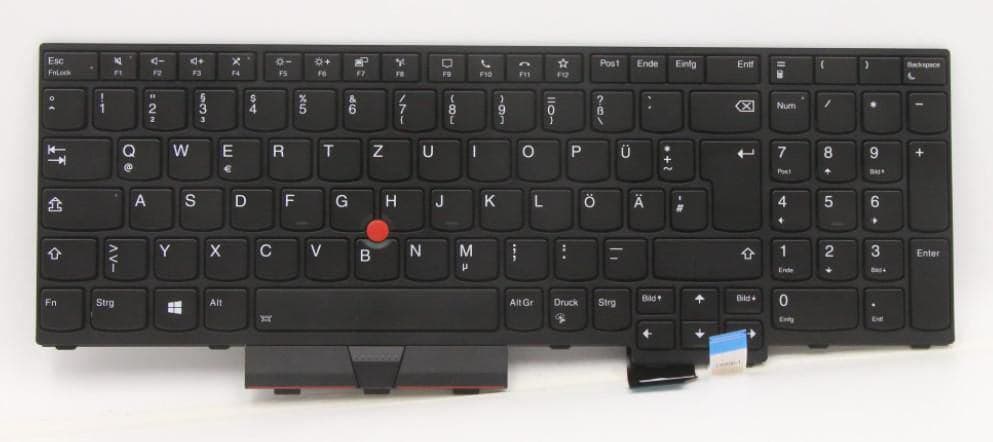 Lenovo ThinkPad P15/T15g G2 Tastatur Deutsch