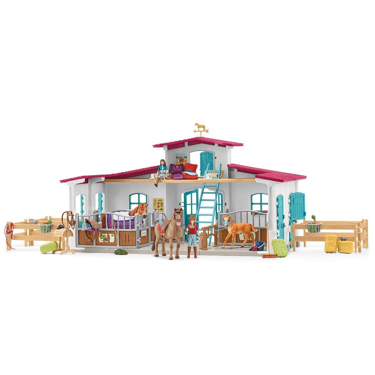 Schleich Horse Club 42567 - Set da Gioco Lakeside Riding Centre