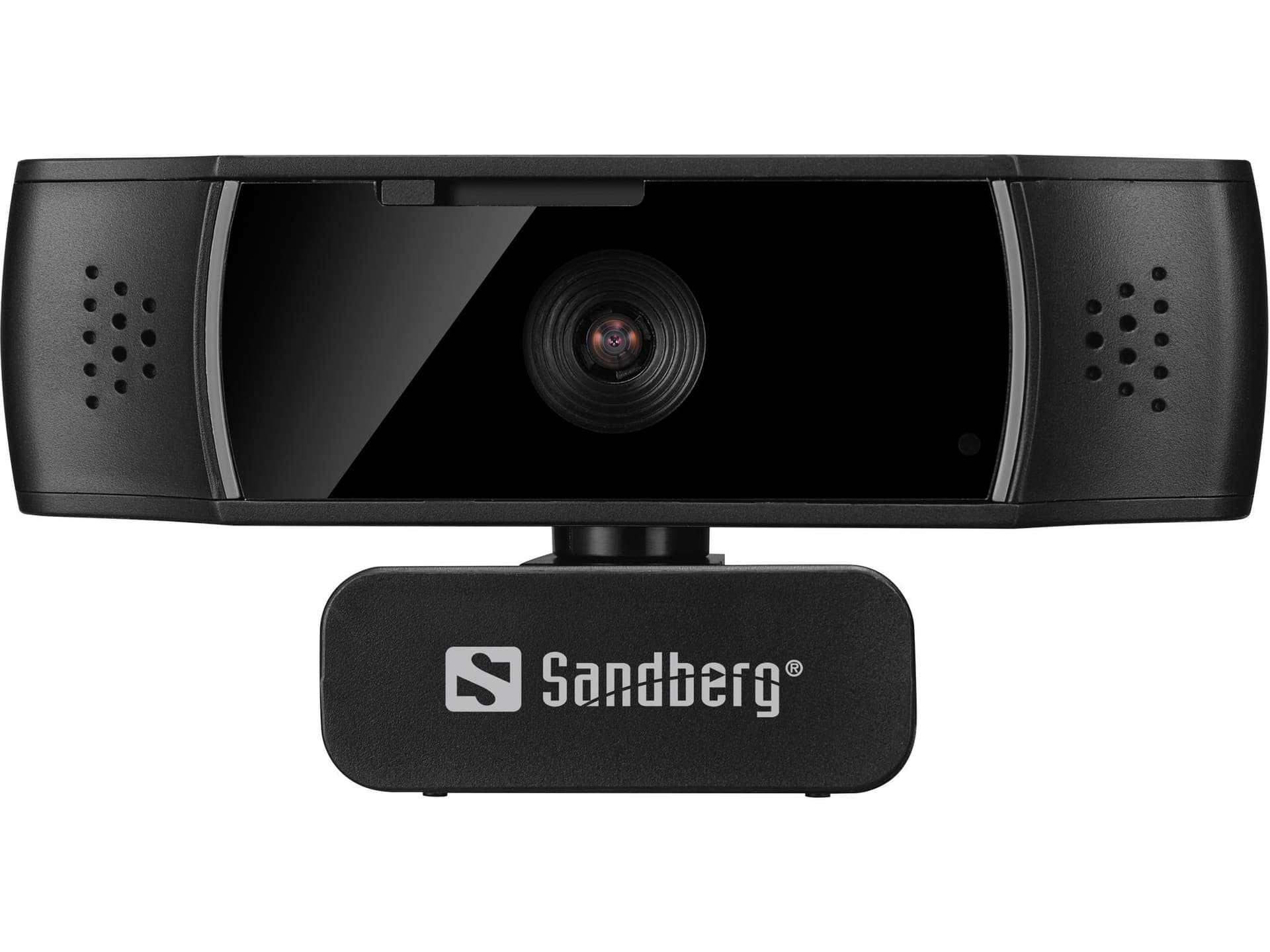 Sandberg 134-38 Webcam 2,07 MP 1920 X 1080 Pixel USB 2.0 Nero (usb Webcam Autofocus Dualmic)